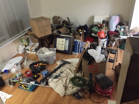 Livingroom mess